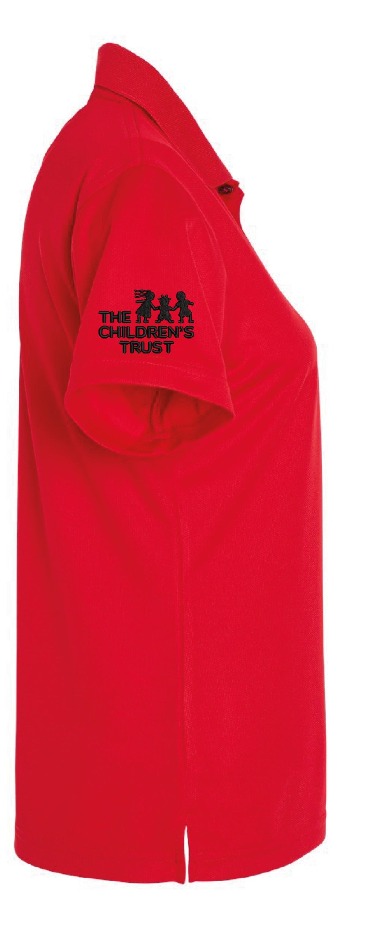 Kidworks USA Faculty Ladies' Saratoga Performance Mini Mesh Polo