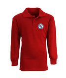 PSN Students' Long Sleeve Pique Polo  (Navy Blue only for 6th Graders)