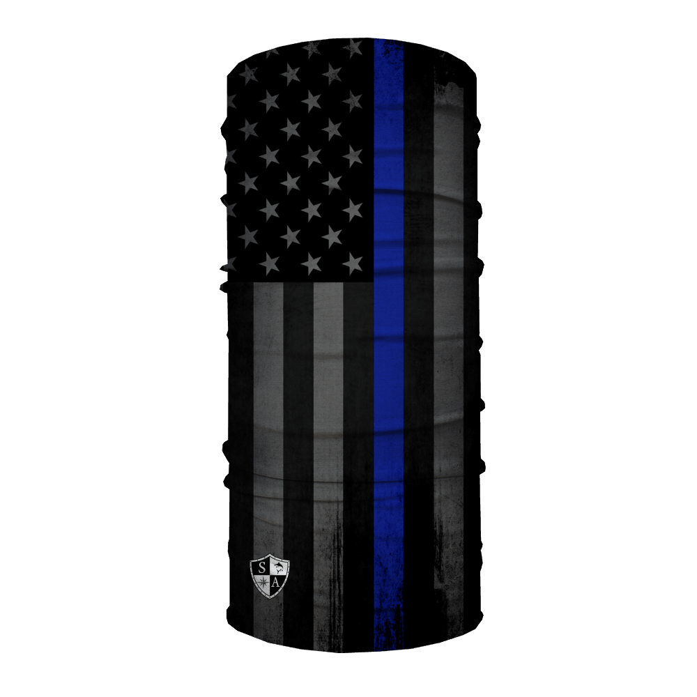 THIN BLUE LINE FLAG