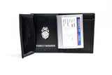 City of Miami Recessed Badge Wallet with Credit Card Slot and ID Window (105)