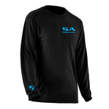 SA PERFORMANCE LONG SLEEVE SHIRT - BLACK