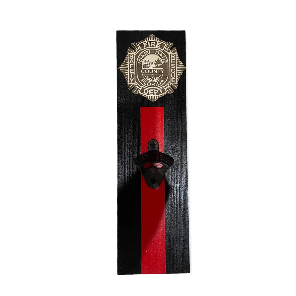 MIAMI DADE FIRE RESCUE BOTTLE OPENER