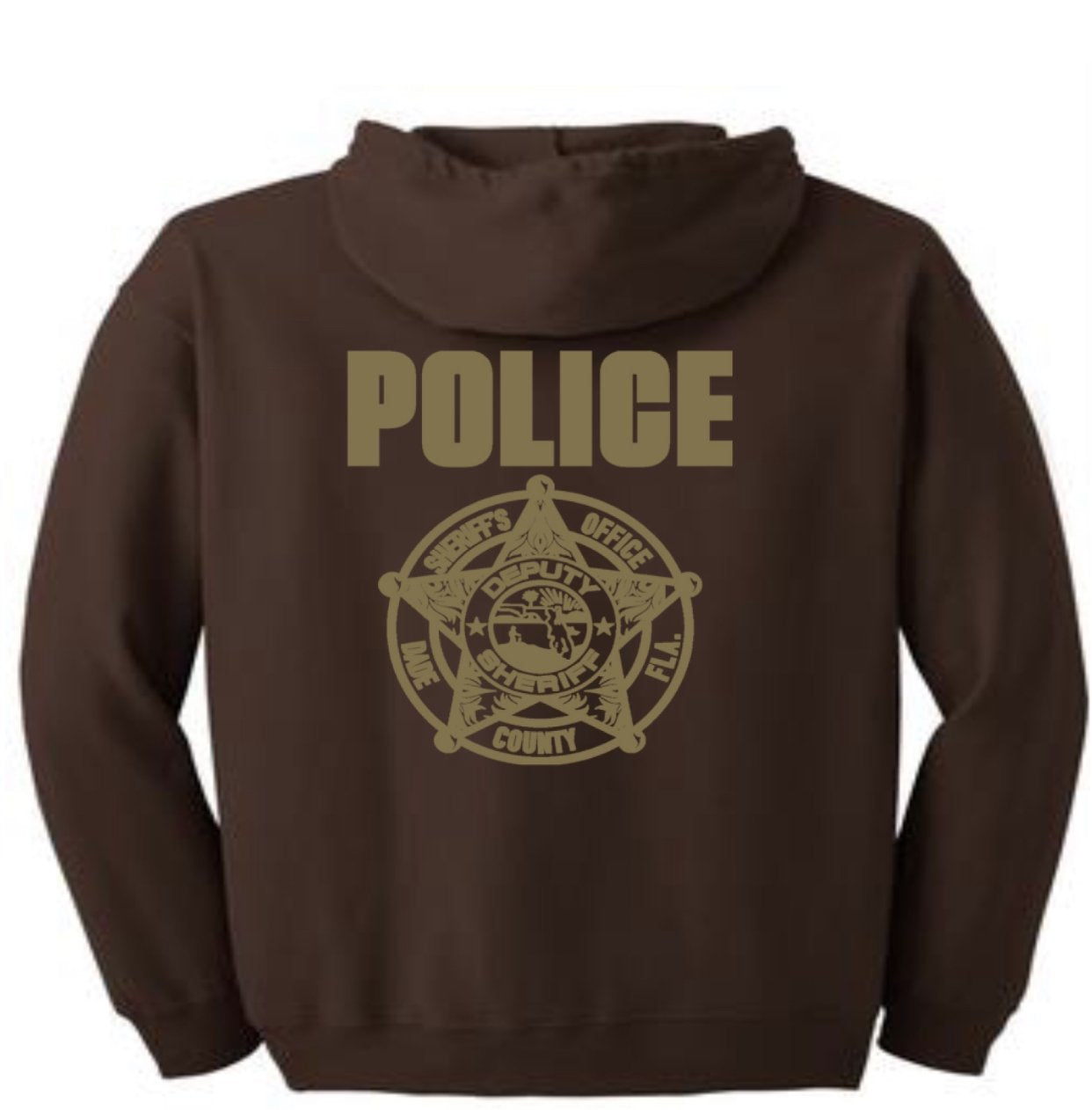 Miami-Dade Police Department Zip Up Hoodie