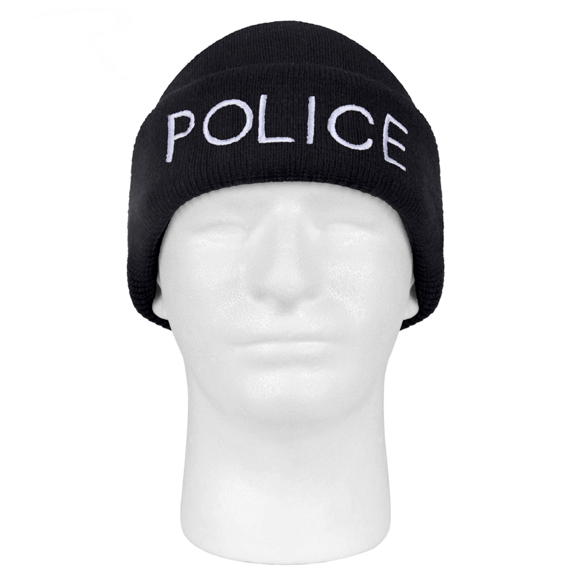 Police Embroidered Watch Cap