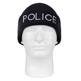 Police Embroidered Watch Cap