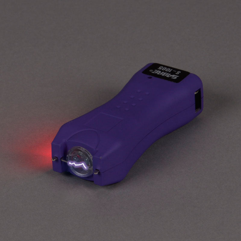 Dual Capacitor Stun Gun W/ LED Flashlight