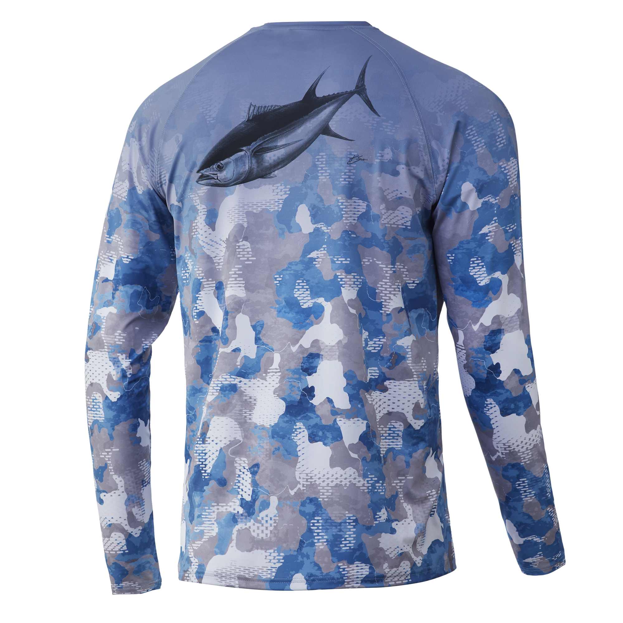 HUK Refraction Fish Fade Pursuit - Ice Boat