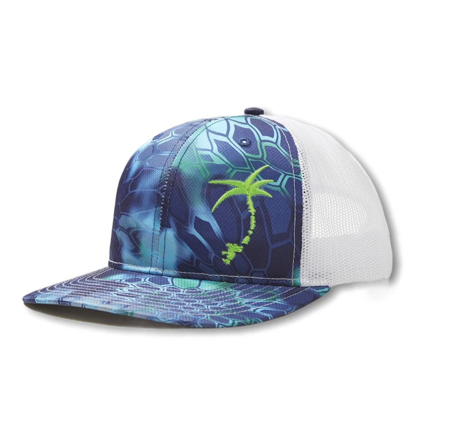Embroidered Offset Palmap - Light Kryptek