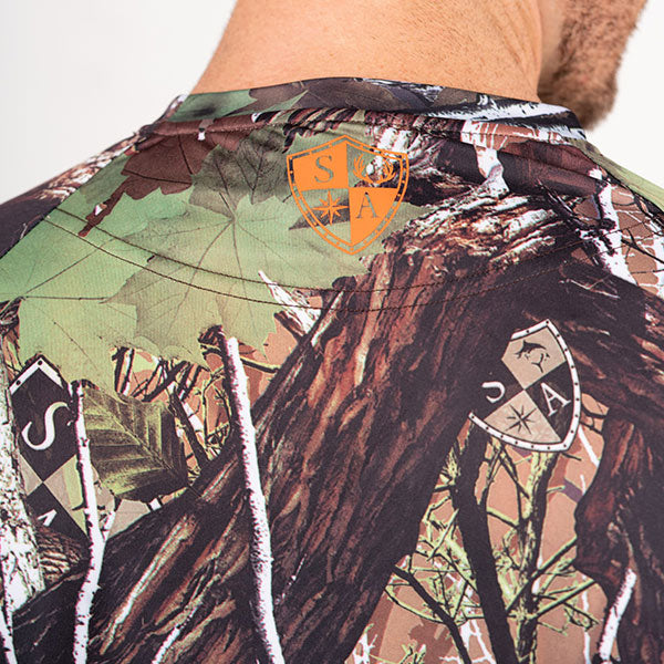 SA PERFORMANCE LONG SLEEVE SHIRT W/  CAMO DREGS