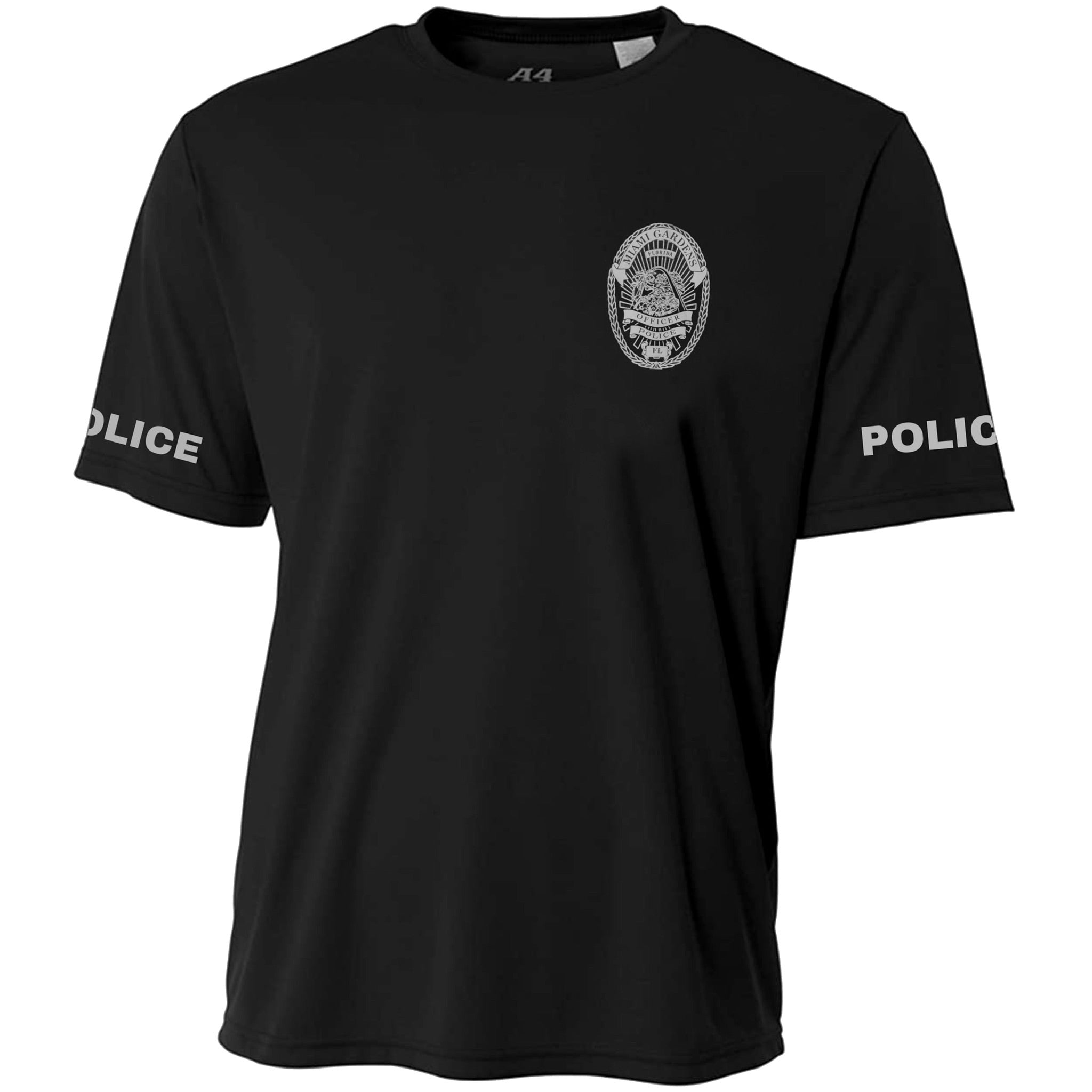 Miami Gardens Police Department Cooling Performance Short Sleeve Tee