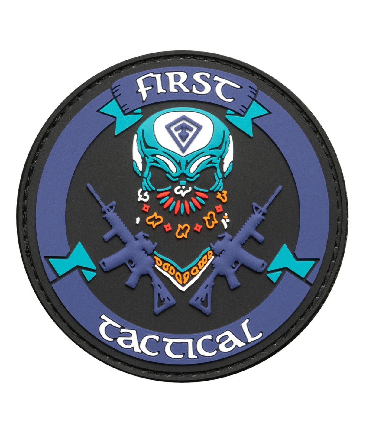 SKULL BANDANA PATCH