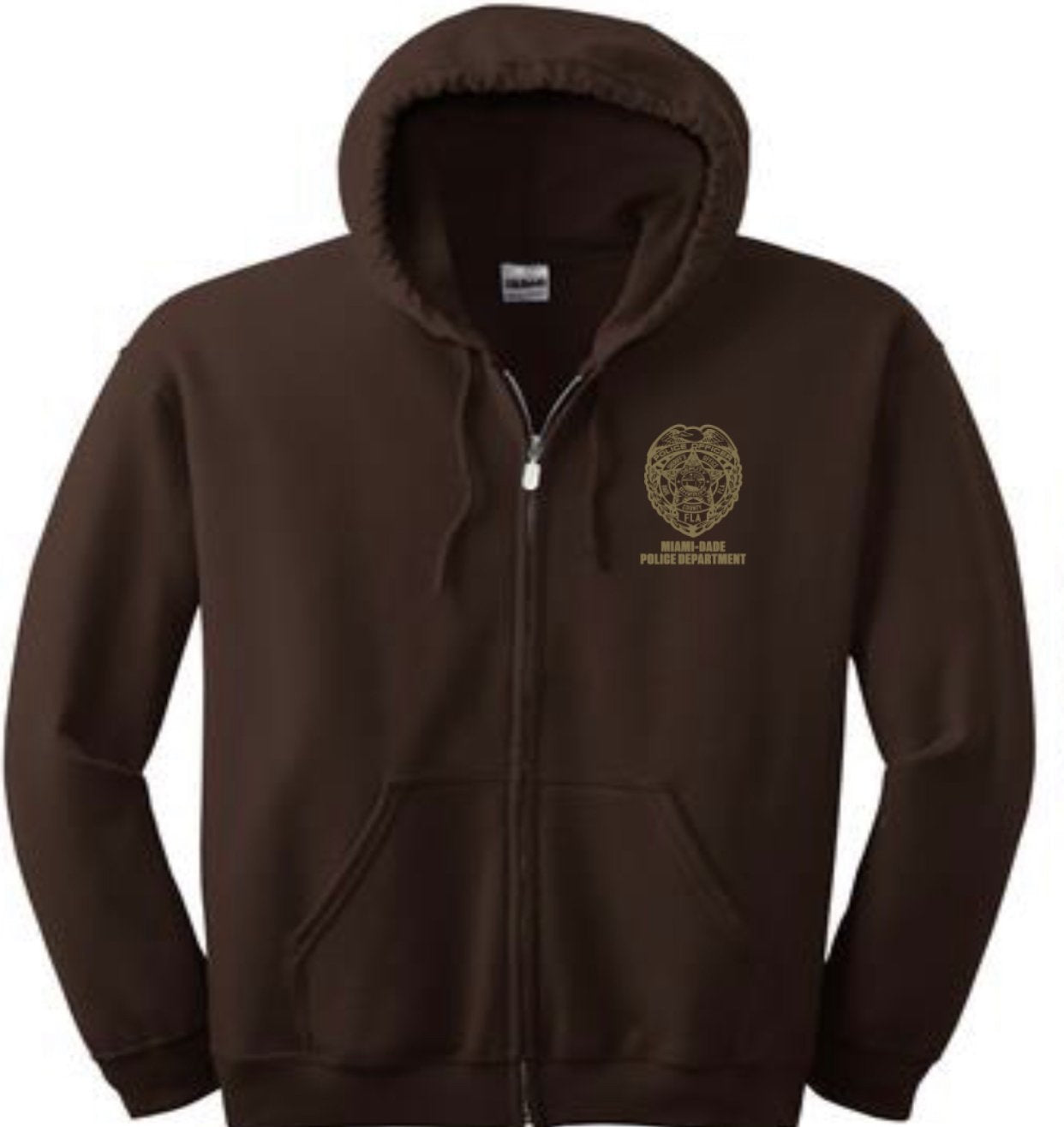 Miami-Dade Police Department Zip Up Hoodie