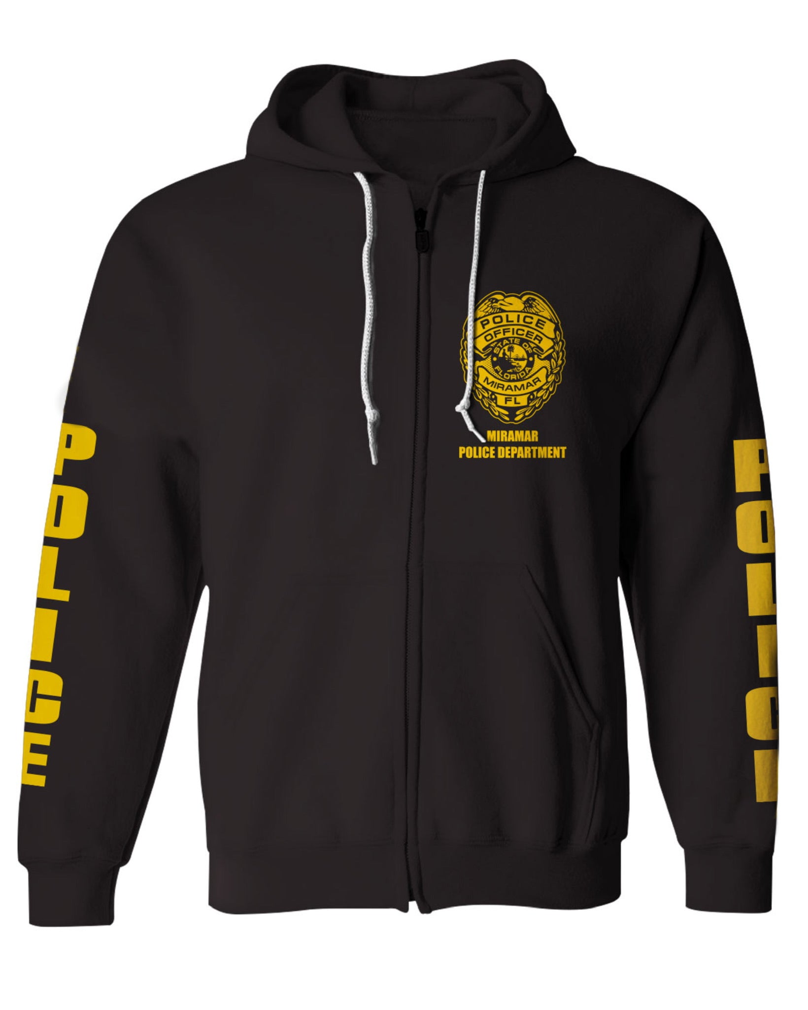 Miramar Police Department Zip Up hoodies