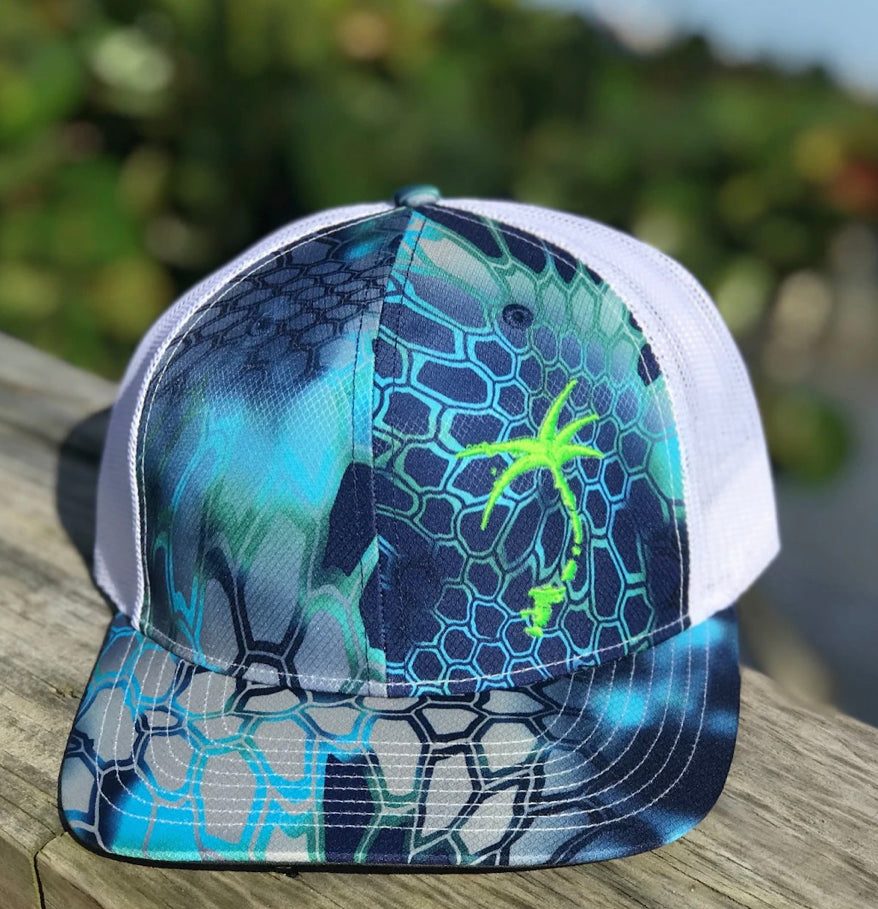 Embroidered Offset Palmap - Light Kryptek