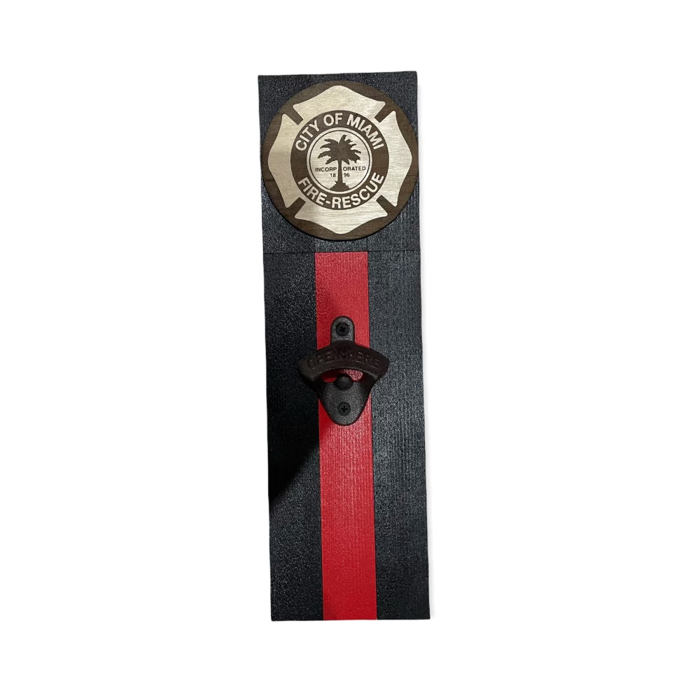 CITY OF MIAMI FIRE RESCUE BOTTLE OPENER