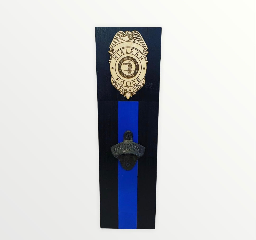 HIALEAH POLICE DEPARTMENT BOTTLE OPENER