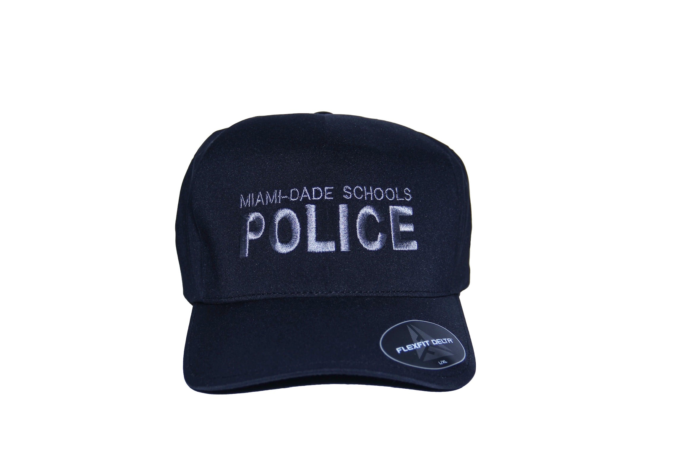 Miami Dade Schools Police Department Flexfit Adult Delta X-Cap