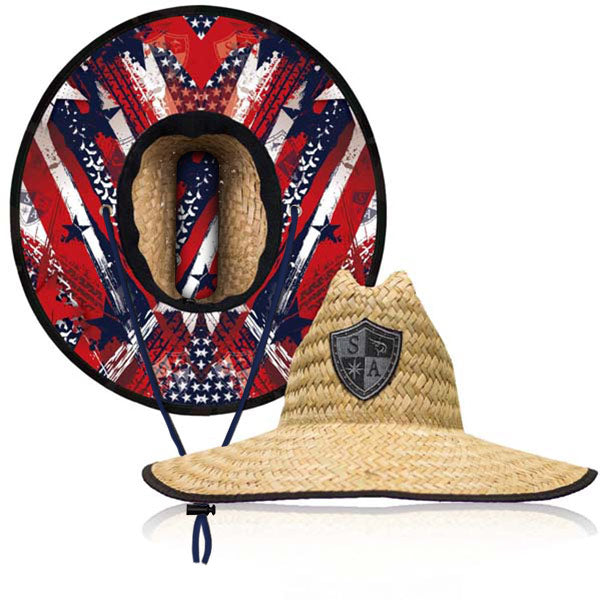 UNDER BRIM STRAW HAT | USA