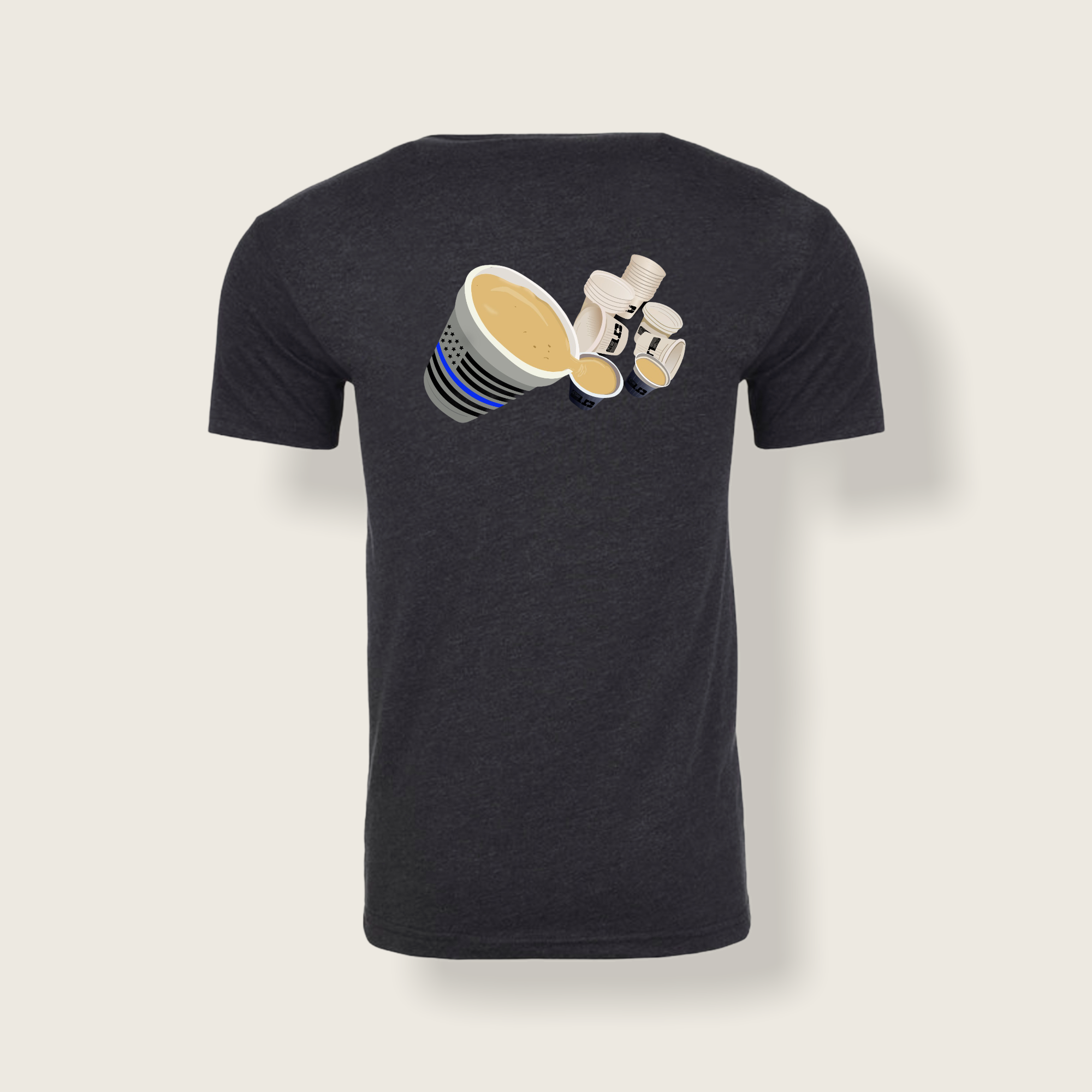 Uc Thin blue Line Cuban Colada Tee