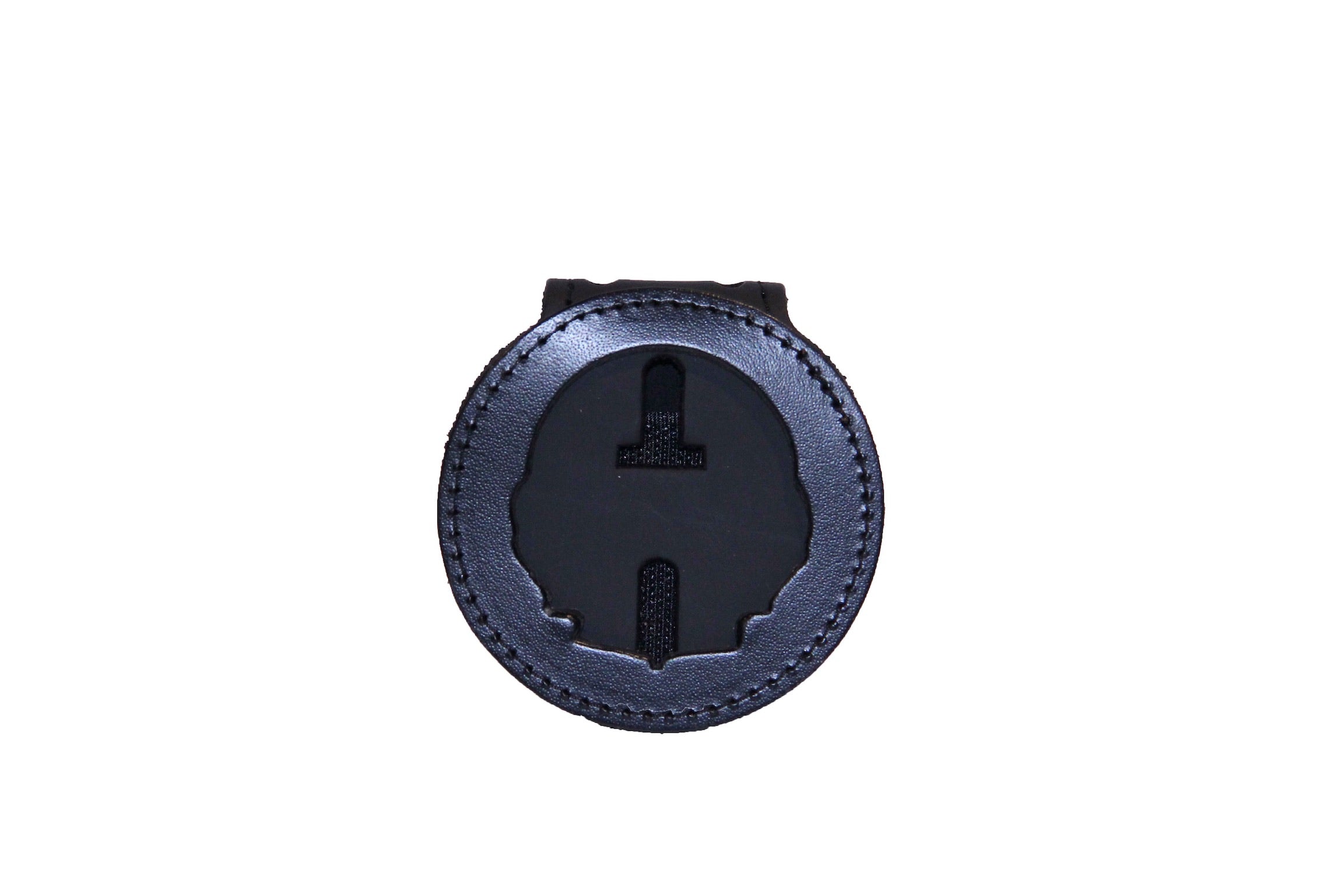 Florida Highway Patrol Pocket Chain Recessed Badge Holder With Belt Clip (716pc)
