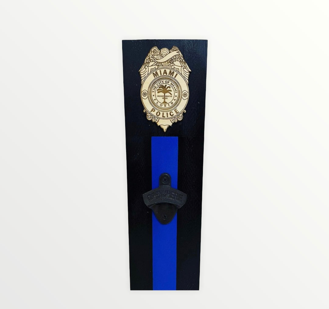 CITY OF MIAMI POLICE DEPARTMENT BOTTLE OPENER