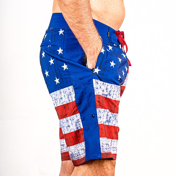 SA Board Shorts 2.0 - American Flag