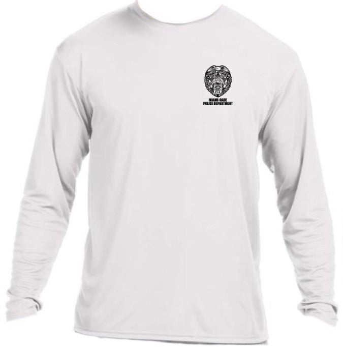 Miami Dade Police Department Long Sleeve Cooling Performance Tee