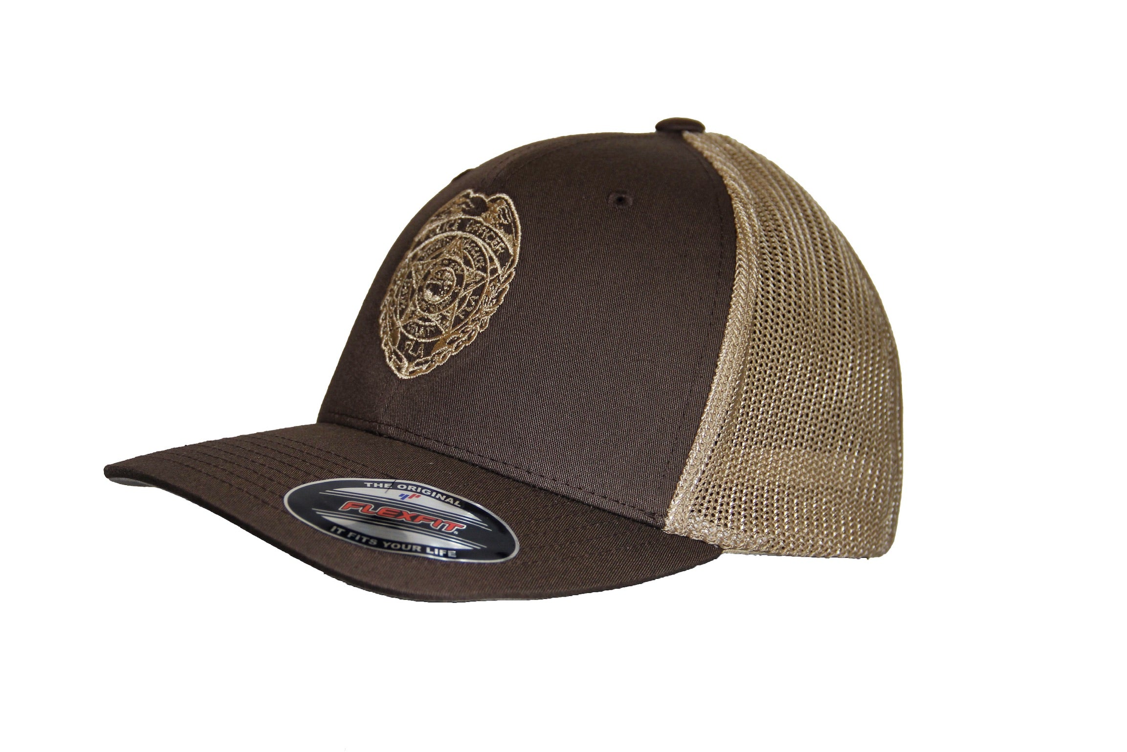 Miami Dade Police Department Flexfit Adult 6-Panel Trucker Cap