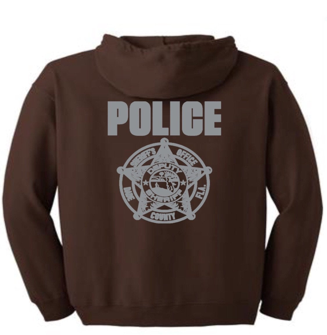 Miami-Dade Police Department Zip Up Hoodie