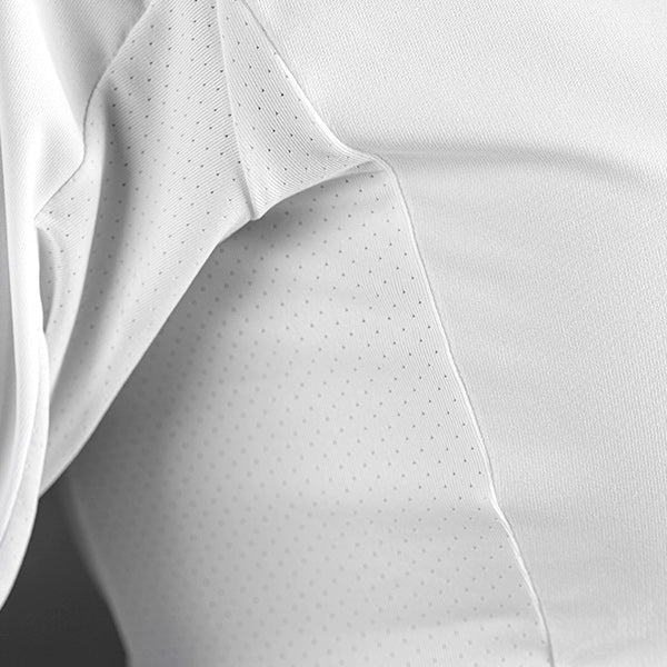 PERFORMANCE LONG SLEEVE SHIRT W/ MESH | B/O 1 SLEEVE-AMERICAN FLAG