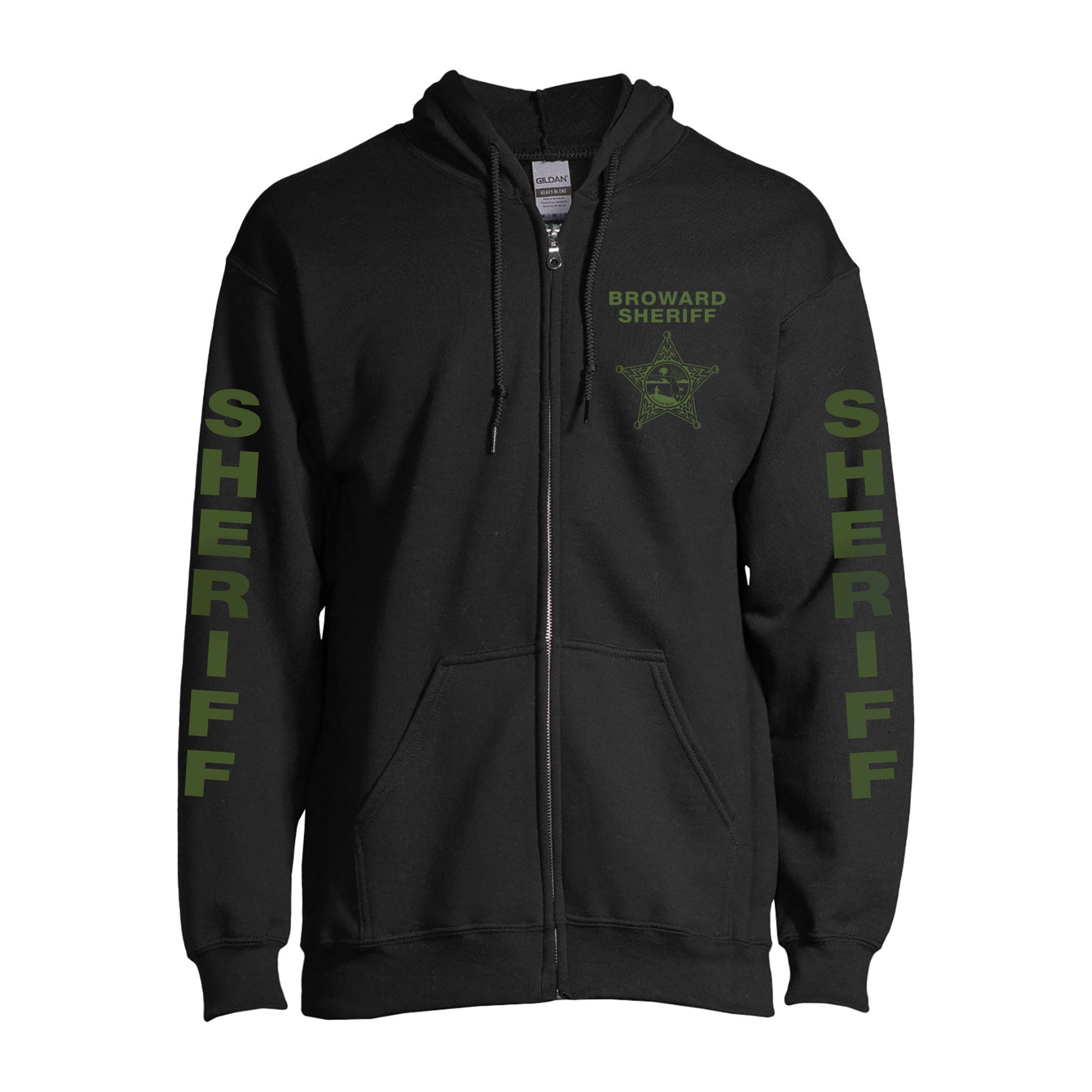 Broward Sheriff’s Office Zip Up Hoodie