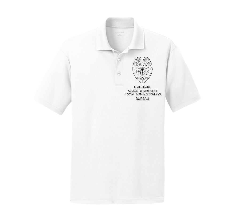 MDPD Fiscal Adult Micropique Sport-Wick Polo