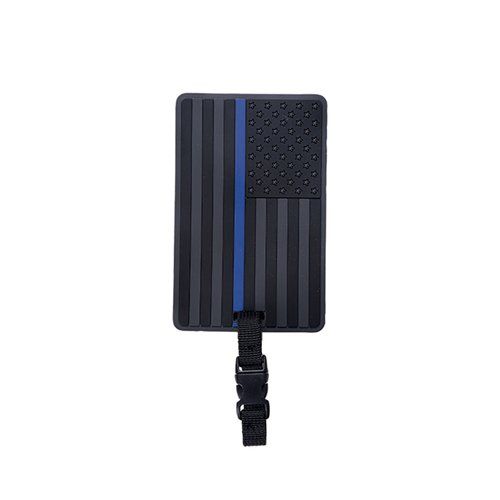 Thin Blue Line Luggage Tag