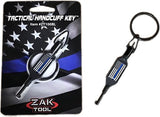 SWIVEL KEY/ Thin Blue Line