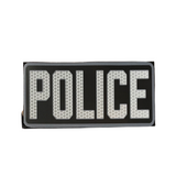 REFLECTIVE POLICE PATCH 6x3