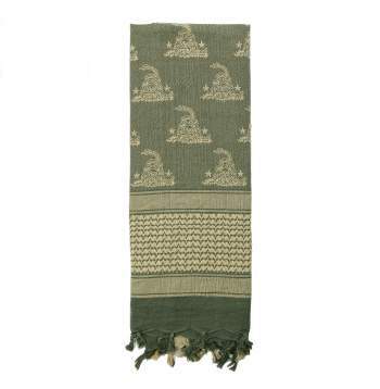 Gadsden Snake Shemagh Tactical Desert Scarf