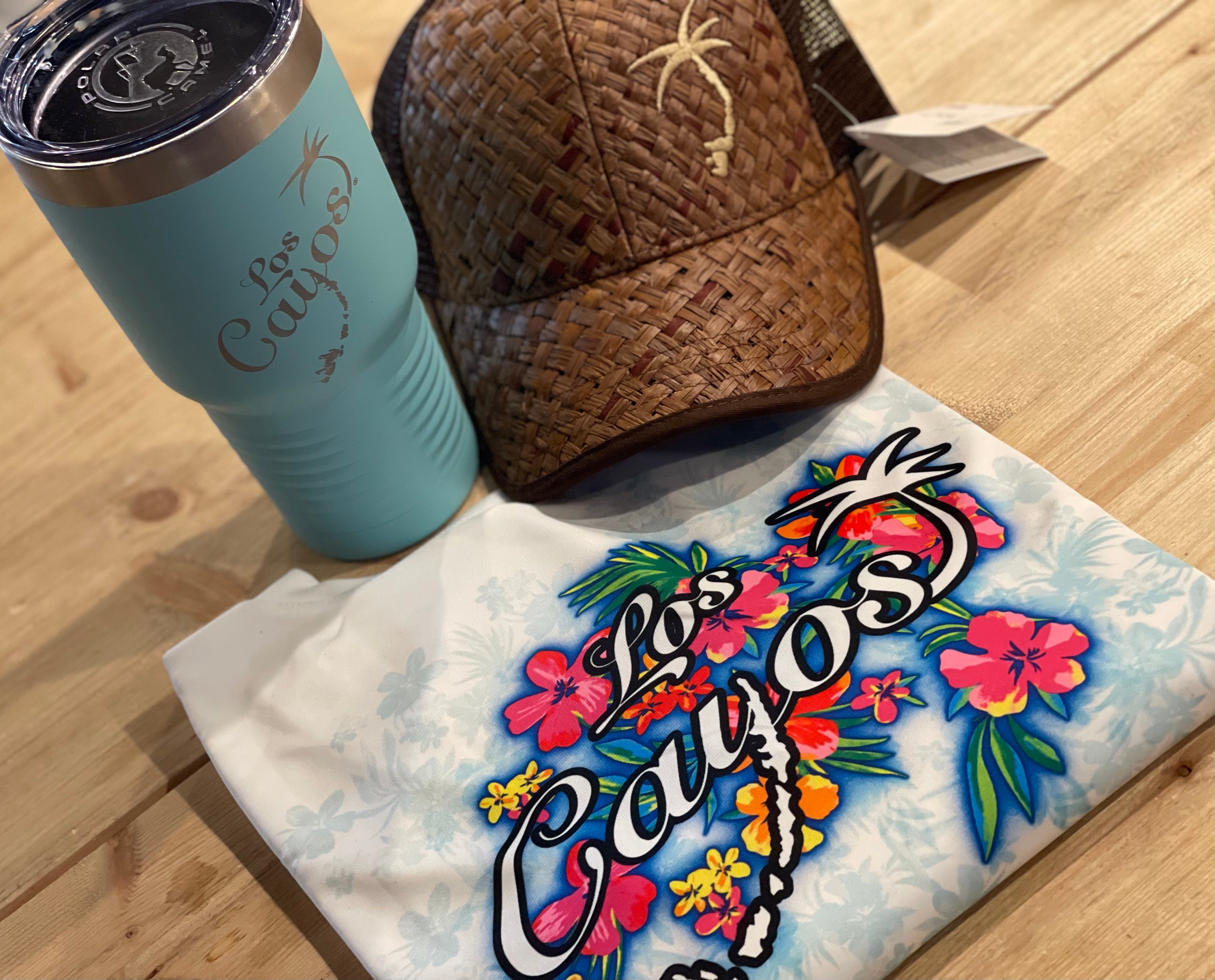 Floral / White V-neck - Quick Dry UPF 50+ Ladies Long Sleeve