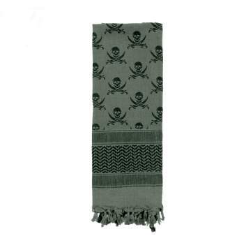 Skulls Shemagh Tactical Desert Keffiyeh Scarf