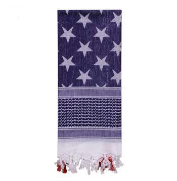 Stars and Stripes US Flag Shemagh Tactical Desert Keffiyeh Scarf