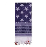 Stars and Stripes US Flag Shemagh Tactical Desert Keffiyeh Scarf