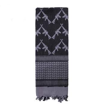 Crossed Rifles Shemagh Tactical Desert Keffiyeh Scarf