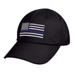 Tactical Mesh Back Cap With Thin Blue Line Flag