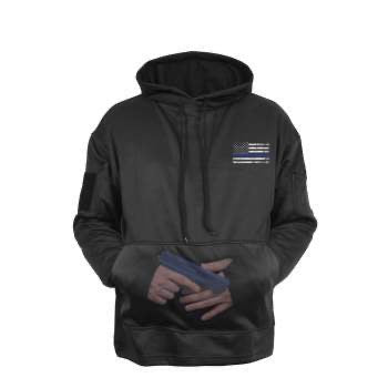 Thin Blue Line Concealed Carry Hoodie