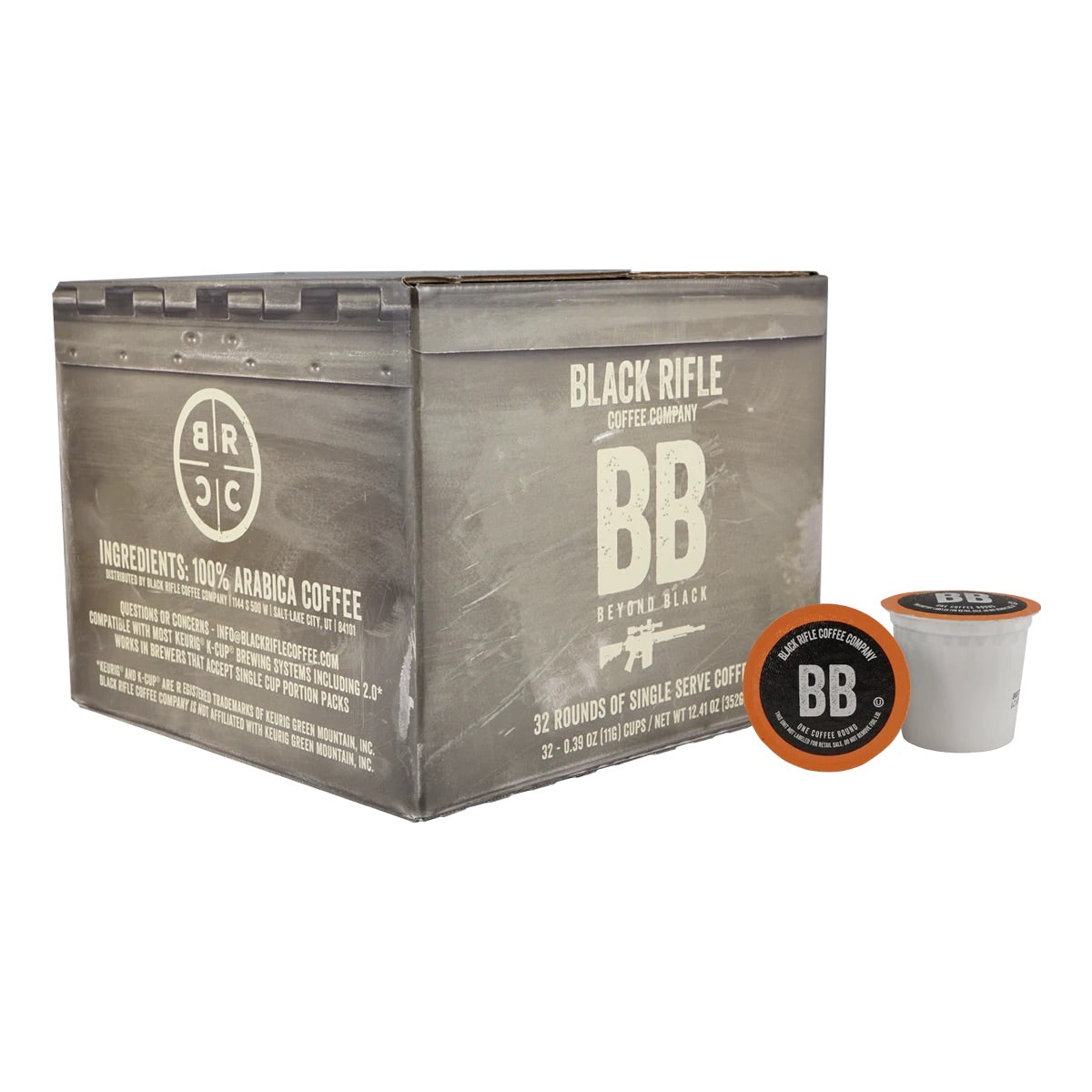 Beyond Black Coffee Rounds Dark Roast