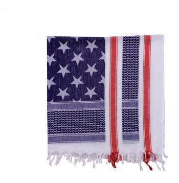 Stars and Stripes US Flag Shemagh Tactical Desert Keffiyeh Scarf