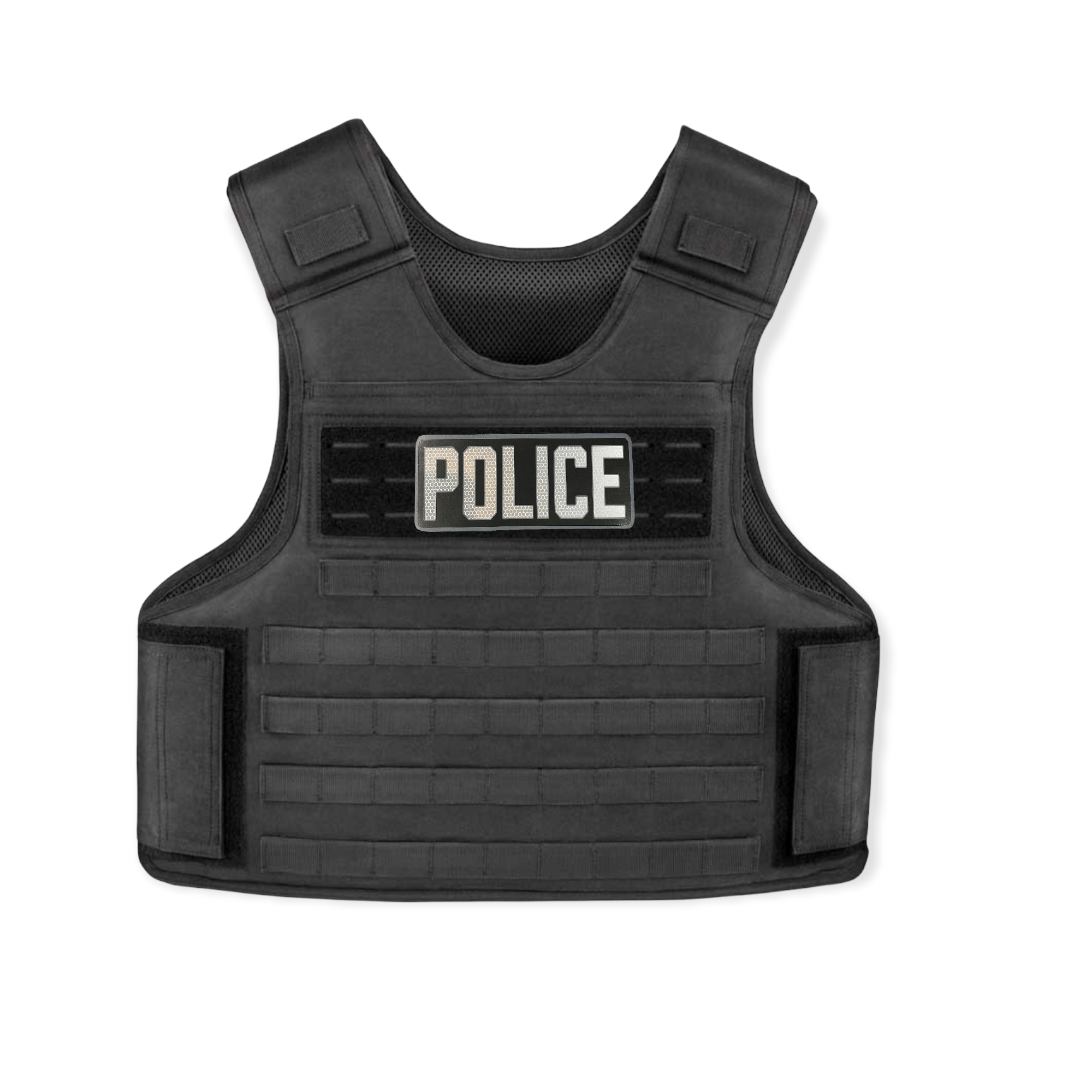 REFLECTIVE POLICE PATCH 9x4