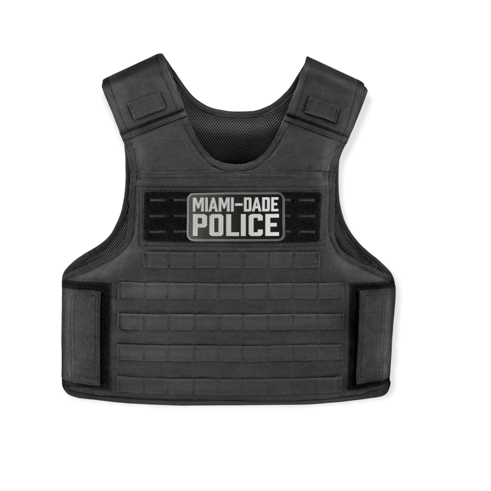 REFLECTIVE MIAMI DADE POLICE PATCH BUNDLE