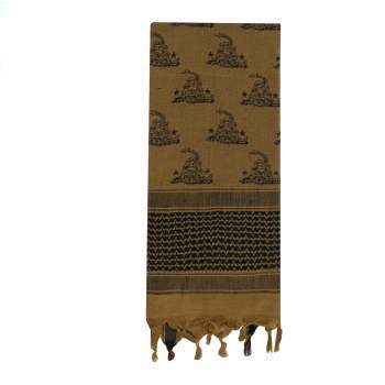 Gadsden Snake Shemagh Tactical Desert Scarf