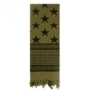 Stars and Stripes US Flag Shemagh Tactical Desert Keffiyeh Scarf