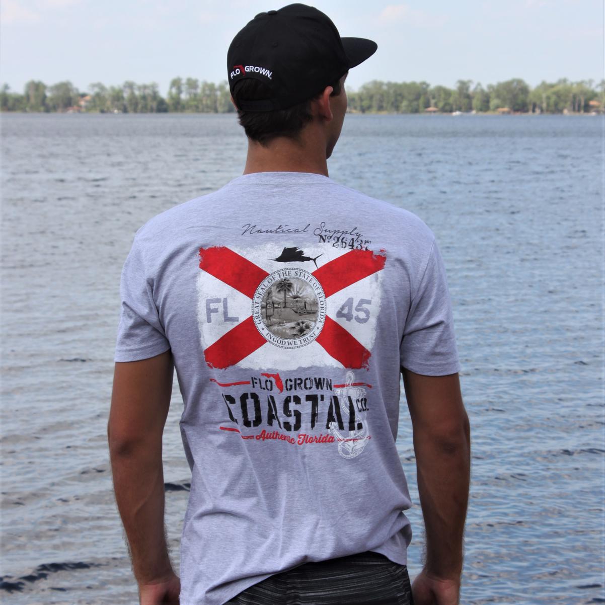 FlowGrown Vintage Flag Supply Tee